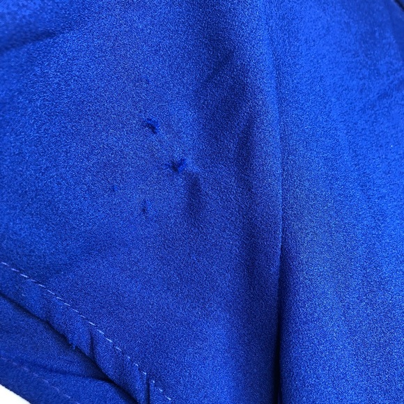 Peplum Shirt with Cut-Out Back - Picture 9 of 12